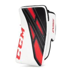 CCM Extreme Flex 4 Pro Senior Goalie Blocker -PowerShot CCM Deals Store ccm blockers ccm extreme flex 4 pro senior goalie blocker white black red regular 28741225283650