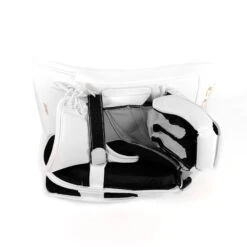 CCM Extreme Flex 4 Pro Stock Senior Goalie Blocker - Maxime Lagace -PowerShot CCM Deals Store ccm blockers ccm extreme flex 4 pro stock senior goalie blocker maxime lagace white black sport gold regular 30347038818370