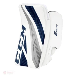 CCM Extreme Flex E4.9 Senior Goalie Blocker -PowerShot CCM Deals Store ccm blockers ccm extreme flex e4 9 senior goalie blocker white white navy silver regular 28741228200002