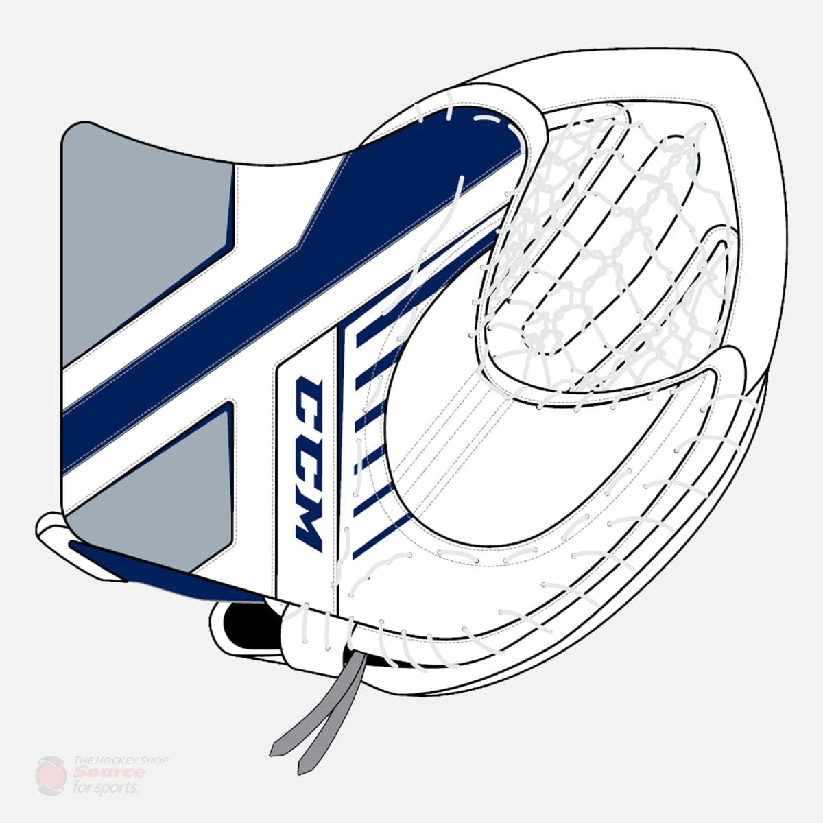 CCM Axis A1.9 Senior Goalie Catcher 11 CCM Axis A1.9 Senior Goalie Catcher - Image 11