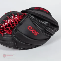 CCM Axis Senior Goalie Catcher - 600 Break Angle -PowerShot CCM Deals Store ccm catchers ccm axis senior goalie catcher 600 break angle black red black regular 14364028665922