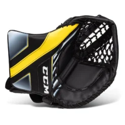CCM Axis Senior Goalie Catcher 18 CCM Axis Senior Goalie Catcher -PowerShot CCM Deals Store ccm catchers ccm axis senior goalie catcher black yellow regular 28743581433922