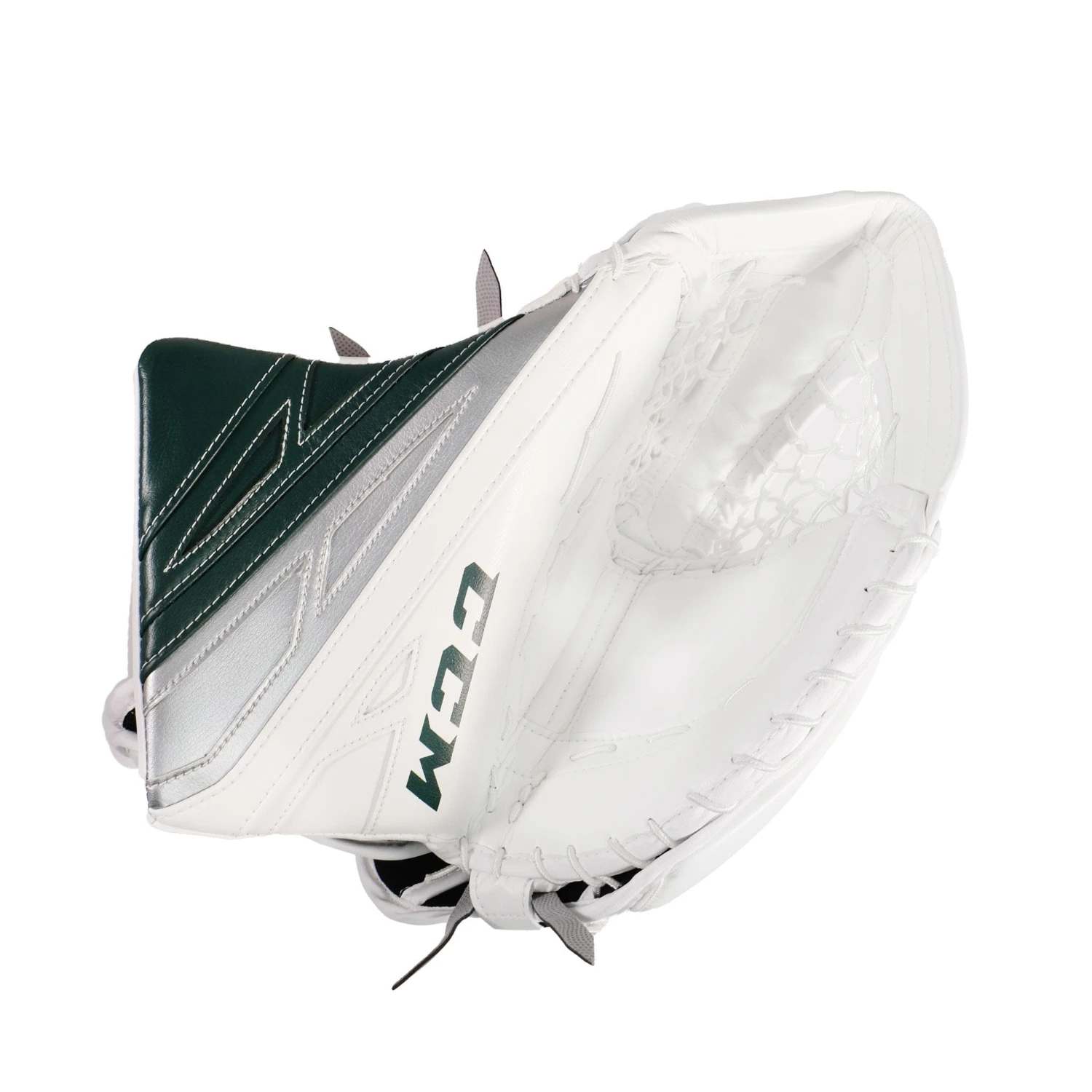 CCM Extreme Flex 4 Pro Stock Senior Goalie Catcher - Dustin Wolf #2 1 CCM Extreme Flex 4 Pro Stock Senior Goalie Catcher - Dustin Wolf #2