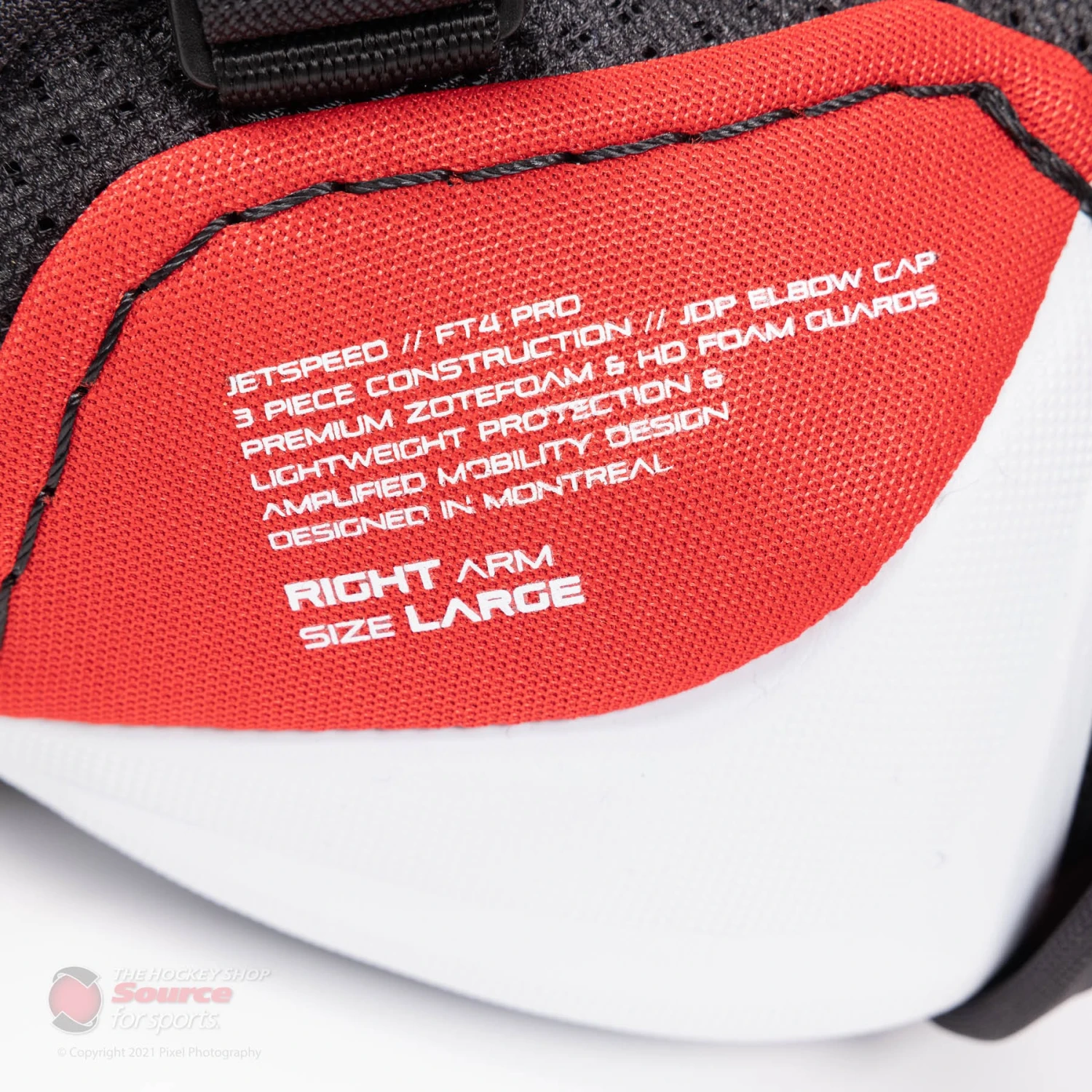 CCM Jetspeed FT4 Pro Senior Hockey Elbow Pads 2 CCM Jetspeed FT4 Pro Senior Hockey Elbow Pads - Image 2