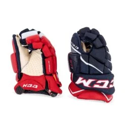 CCM Jetspeed FT1 Junior Hockey Gloves -PowerShot CCM Deals Store ccm gloves ccm jetspeed ft1 junior hockey gloves navy red white 12 28743849148482