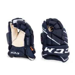CCM Jetspeed FT1 Junior Hockey Gloves -PowerShot CCM Deals Store ccm gloves ccm jetspeed ft1 junior hockey gloves navy white 12 28743849181250