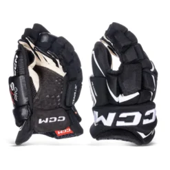 CCM Jetspeed FT6 Pro Junior Hockey Gloves -PowerShot CCM Deals Store ccm gloves ccm jetspeed ft6 pro junior hockey gloves black white 11 30608286679106
