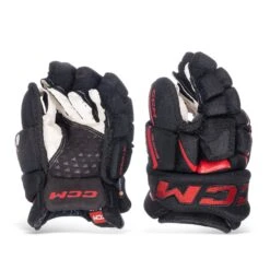 CCM Jetspeed FT6 Senior Hockey Gloves -PowerShot CCM Deals Store ccm gloves ccm jetspeed ft6 senior hockey gloves black red 13 30608280420418