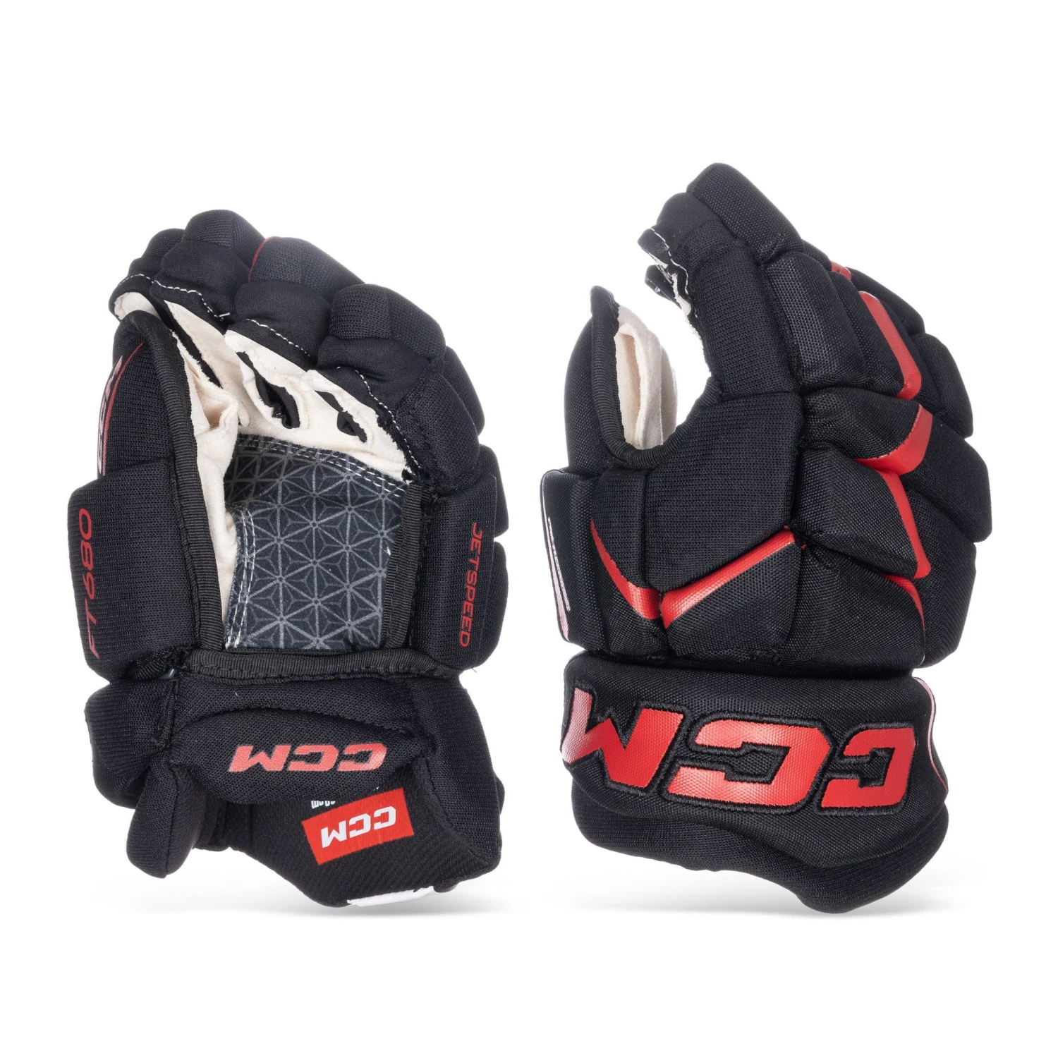 CCM Jetspeed FT680 Junior Hockey Gloves 2 CCM Jetspeed FT680 Junior Hockey Gloves - Image 2