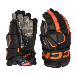 CCM Tacks AS-V Junior Hockey Gloves -PowerShot CCM Deals Store ccm gloves ccm tacks as v junior hockey gloves black orange 10 29355740889154