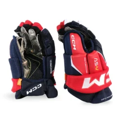 CCM Tacks AS-V Junior Hockey Gloves -PowerShot CCM Deals Store ccm gloves ccm tacks as v junior hockey gloves navy red white 10 30184805040194
