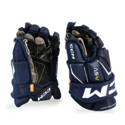 CCM Tacks AS-V Junior Hockey Gloves -PowerShot CCM Deals Store ccm gloves ccm tacks as v junior hockey gloves navy white 10 30184804974658