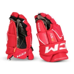 CCM Tacks AS-V Junior Hockey Gloves -PowerShot CCM Deals Store ccm gloves ccm tacks as v junior hockey gloves red white 10 30184794062914