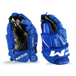 CCM Tacks AS-V Junior Hockey Gloves -PowerShot CCM Deals Store ccm gloves ccm tacks as v junior hockey gloves royal white 10 30184805171266