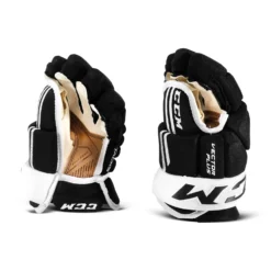 CCM Tacks Vector Plus Junior Hockey Gloves -PowerShot CCM Deals Store ccm gloves ccm tacks vector plus junior hockey gloves black white 10 30214049628226