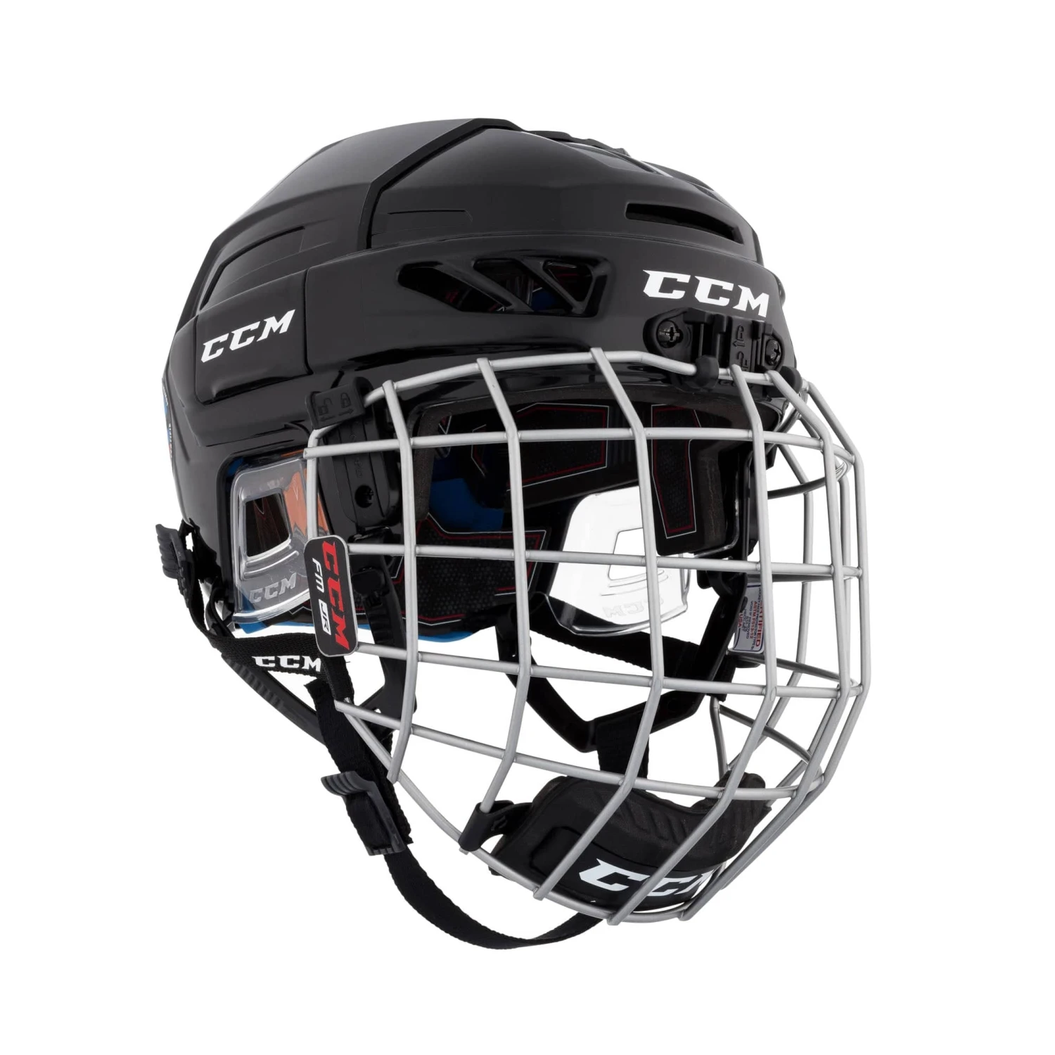 CCM FitLITE 3DS Junior Hockey Helmet / Cage Combo 1 CCM FitLITE 3DS Junior Hockey Helmet / Cage Combo