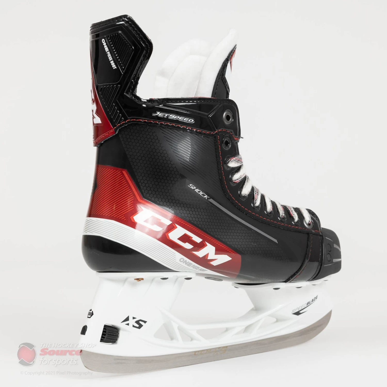 CCM Jetspeed Shock Senior Hockey Skates (2021) 3 CCM Jetspeed Shock Senior Hockey Skates (2021) - Image 3