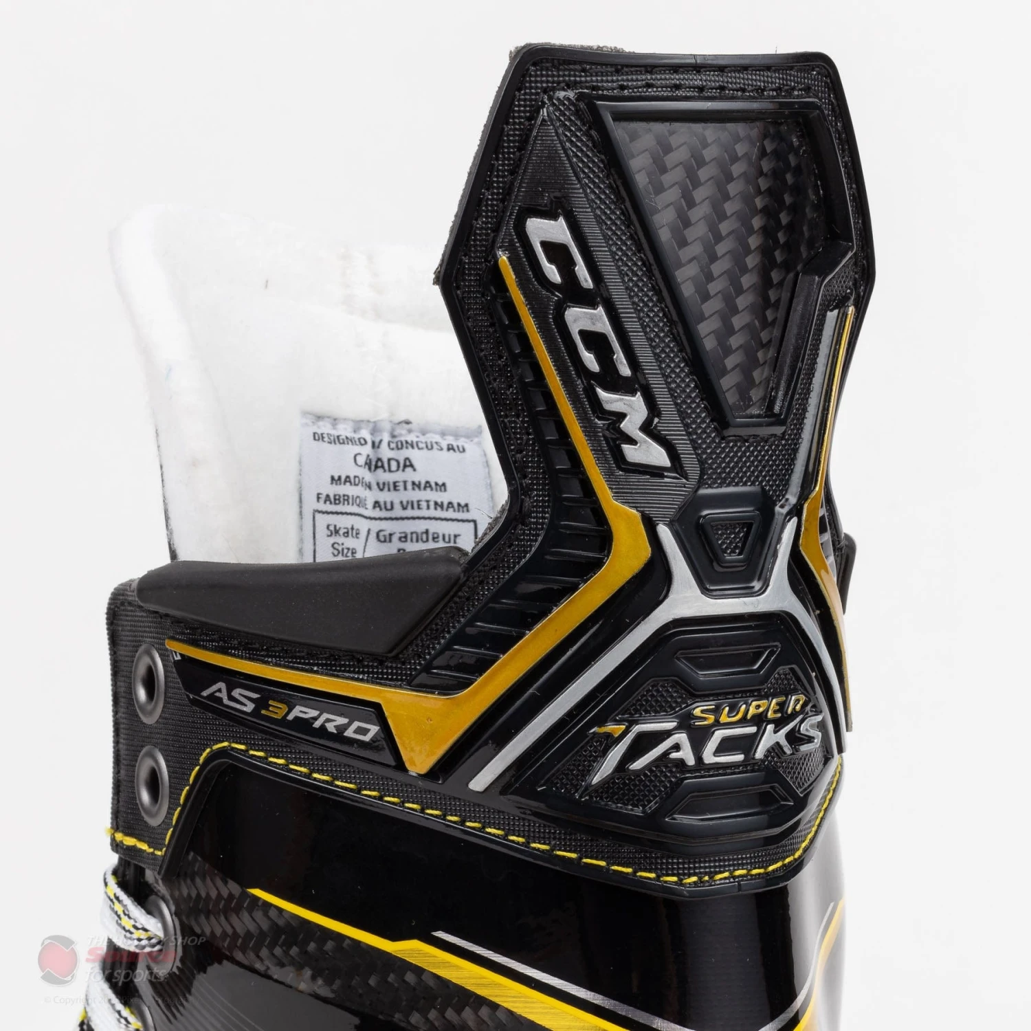 CCM Super Tacks AS3 Pro Junior Hockey Skates 3 CCM Super Tacks AS3 Pro Junior Hockey Skates - Image 3