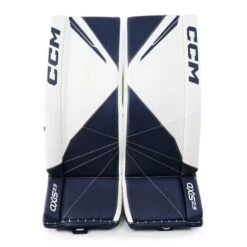 CCM Axis 2.9 Intermediate Goalie Leg Pads -PowerShot CCM Deals Store ccm leg pads ccm axis 2 9 intermediate goalie leg pads white white navy navy 30 1 29016449548354