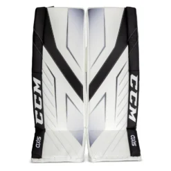 CCM Axis Senior Goalie Leg Pads -PowerShot CCM Deals Store ccm leg pads ccm axis senior goalie leg pads white white black 34 1 28744295448642
