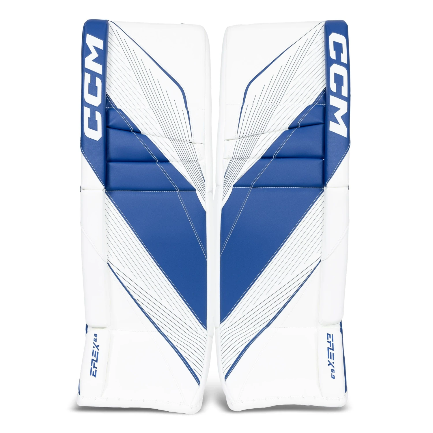CCM Extreme Flex E6.9 Senior Goalie Leg Pads 1 CCM Extreme Flex E6.9 Senior Goalie Leg Pads