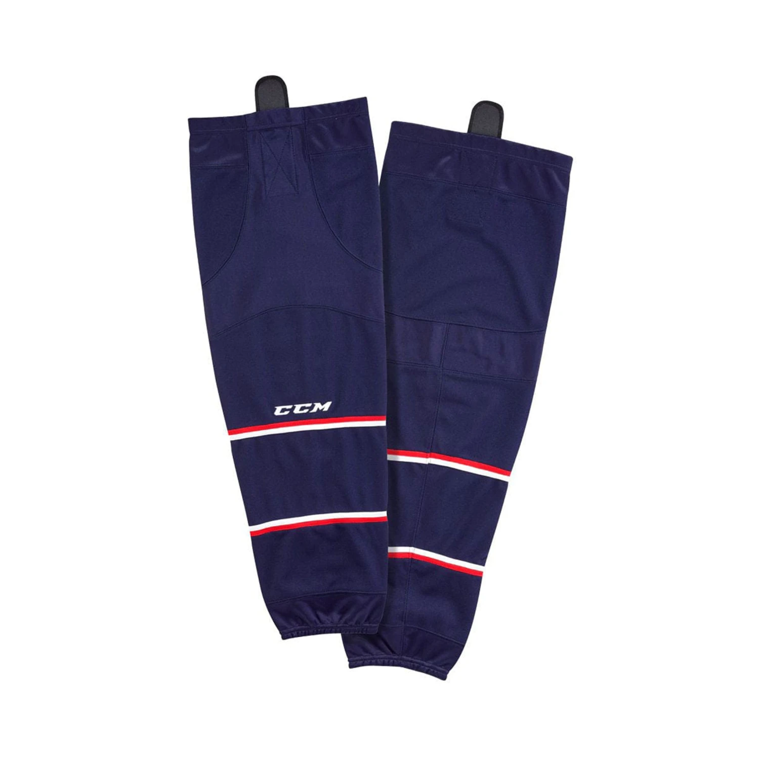 Columbus Blue Jackets Home CCM Quicklite 8000 Hockey Socks 1 Columbus Blue Jackets Home CCM Quicklite 8000 Hockey Socks