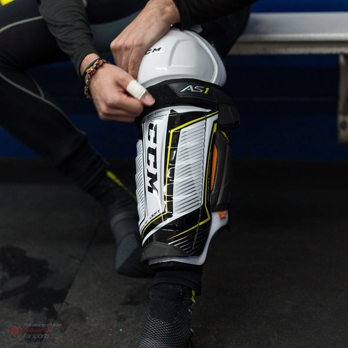 CCM Super Tacks AS1 Senior Hockey Shin Guards 19 CCM Super Tacks AS1 Senior Hockey Shin Guards - Image 19