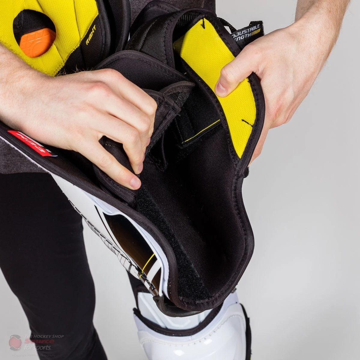 CCM Super Tacks AS1 Senior Hockey Shin Guards 11 CCM Super Tacks AS1 Senior Hockey Shin Guards - Image 11