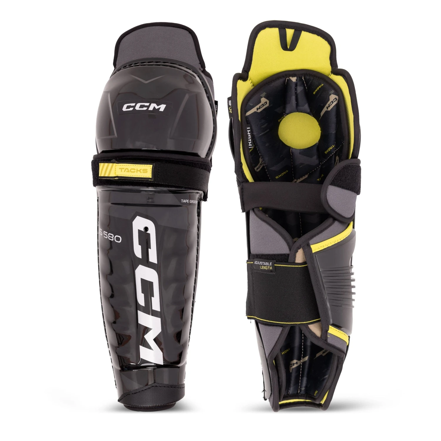 CCM Tacks AS580 Senior Hockey Shin Guards 1 CCM Tacks AS580 Senior Hockey Shin Guards