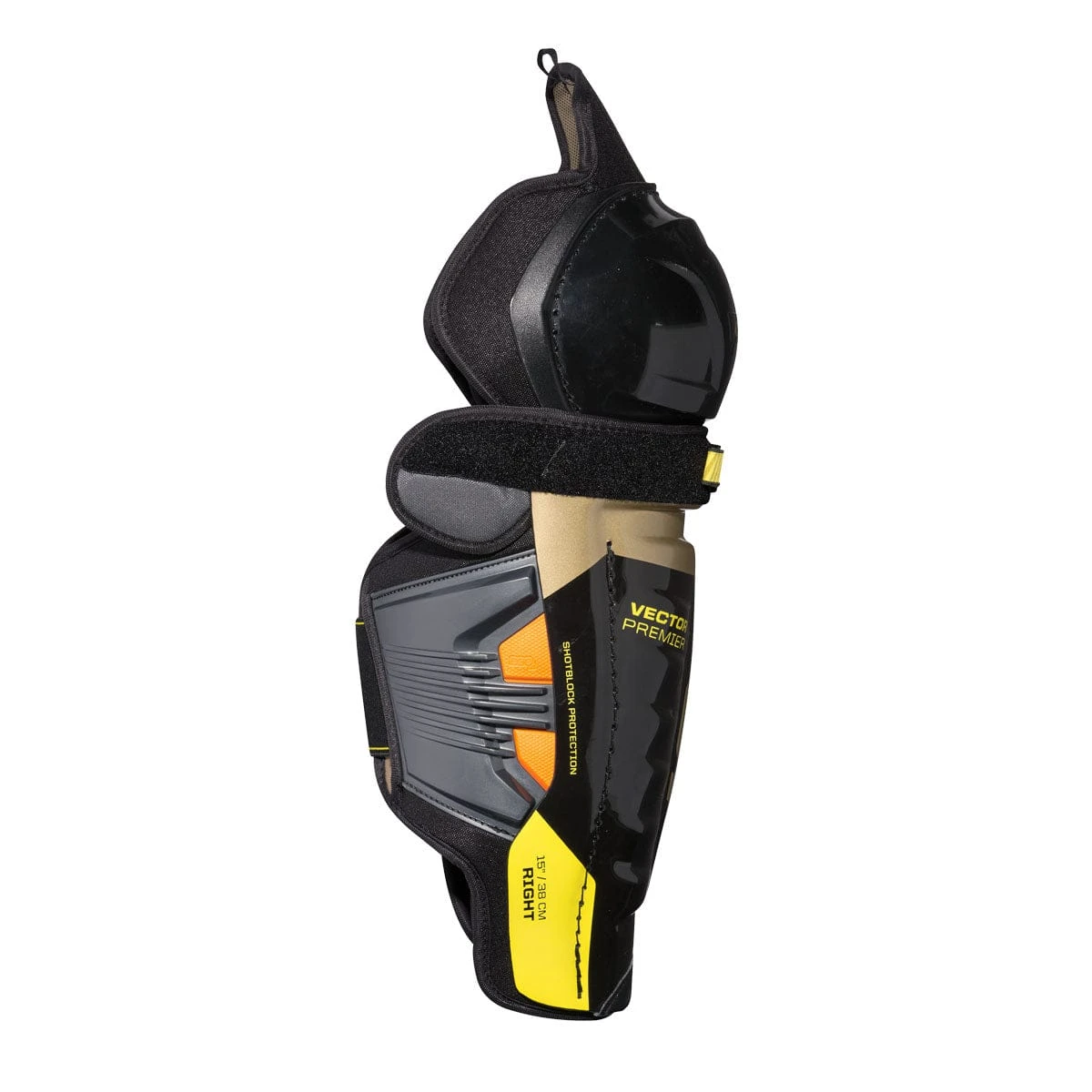 CCM Tacks Vector Premier Junior Hockey Shin Guards 3 CCM Tacks Vector Premier Junior Hockey Shin Guards - Image 3