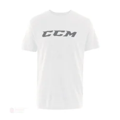 CCM Tri-Blend Logo Mens Shirt -PowerShot CCM Deals Store ccm shirts ccm tri blend logo mens shirt white xxl 28744396210242