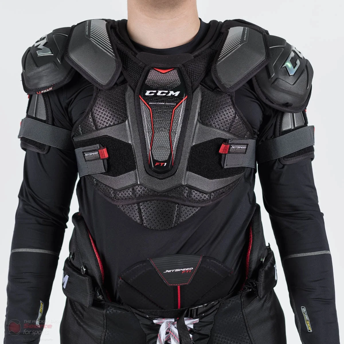 CCM Jetspeed FT1 Senior Hockey Shoulder Pads 2 CCM Jetspeed FT1 Senior Hockey Shoulder Pads - Image 2