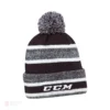 CCM Fleece Pom Knit Youth Toque
