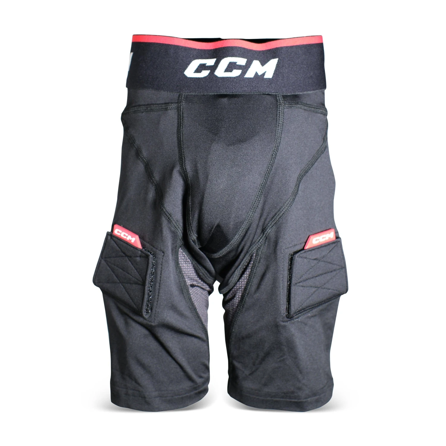 CCM Junior Compression Jock Shorts W/ Tabs 1 CCM Junior Compression Jock Shorts W/ Tabs